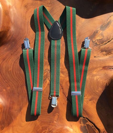 gucci suspenders|Gucci belt and suspenders.